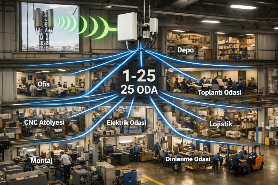 Yüksek Güçlü Sinyal Güçlendiriciler
